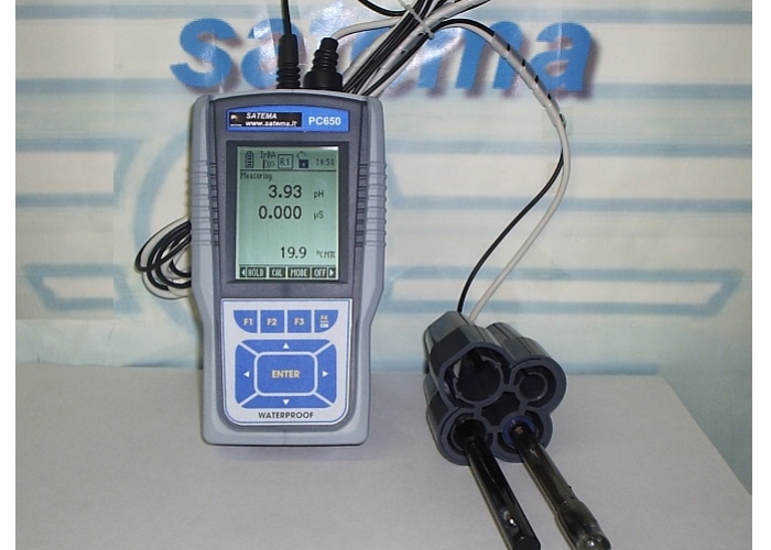 Multiparameters handheld ECS Meter
